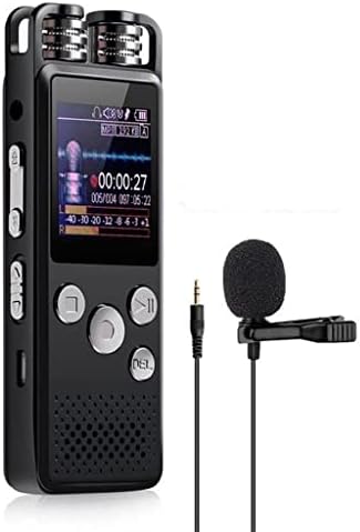 Tbiiexfl Професионален Глас Активиран Дигитален Аудио Диктафон 8GB 16GB 32G USB Пенкало Нон-Стоп 80hr Снимање PCM Поддршка TF-Картичка