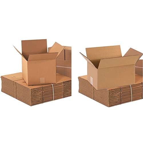 КУТИЈА САД Превозот Кутии Средно 10 22Л x 10 22W x 10 22H, 25-ПАКЕТ | Брановидни Картонска Кутија &засилувач; AVIDITI Подвижни Кутии Големи 12