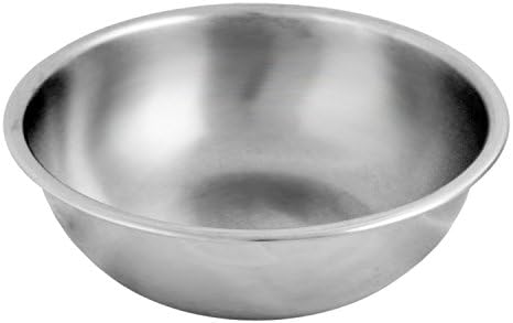 TigerChef 4 кварта половина големина злато акцентиран чинија за чистење чинија од не'рѓосувачки челик за чистење на садови