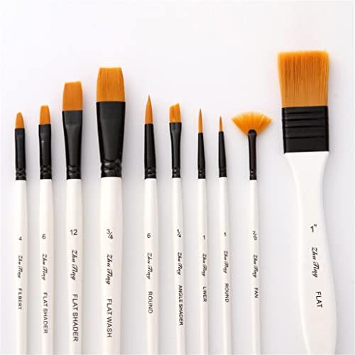 SJYDQ Сликарки четки со торба за ткаенини сет професионална уметничка цртање дрвена рачка пенкала за канцелариски материјал