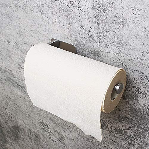 Zhengguifang трајна кујна ролна хартија само лепила wallид монтирање на тоалетот за тоалетна хартија држач од не'рѓосувачки челик бања