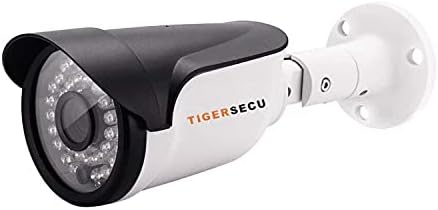 Tigersecu Super HD 1080P Хибридна 4-во-1 безбедносна камера со OSD прекинувач, за TVI/CVI/AHD/D1 DVR, водоотпорен за употреба