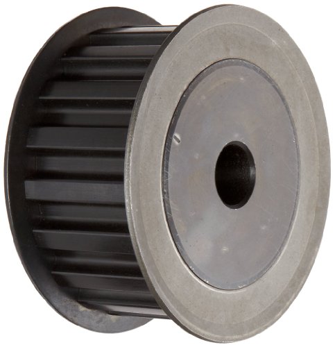 Ametric® 42H200 Steel ANSI Timing Pulley with Flange, 42 Teeth, .8125 Inch +/-1/16 Pilot Bore , 6.62 Inch Outside Diameter , 6.68 Inch Pitch