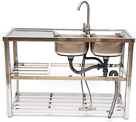 Комерцијална угостителска мијалник за мијалник за мијалник за мијалник за мијалник од не'рѓосувачки челик држач за храна, слободно
