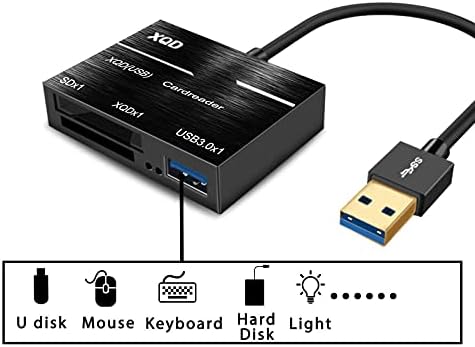 Супер Брзина ДО 500MB/s USB3. 0 XQD Sd Картичка Читач USB Центар Мемориски Адаптер За Sony m&засилувач; G Серија, За Никон D4/D5