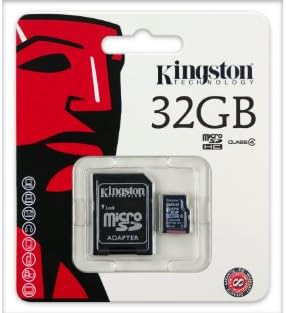 Професионална Кингстон MicroSDHC 32gb Картичка За Sony Ericsson Xperia V Телефон со сопствени форматирање и Стандард SD Адаптер.