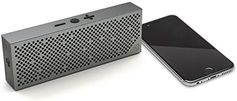 JLAB Audio Crasher Slim- Build Build Rugged Portable Splashproof Bluetooth звучник со 10 часовна батерија - црна