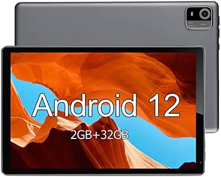 10.1 Инчен Детски Таблет, Google Android 12 Таблет 2GB+32GB, Четири Јадро Процесор, Двојна Камера WiFi БТ, 10.1 HD Дисплеј На Допир GMS