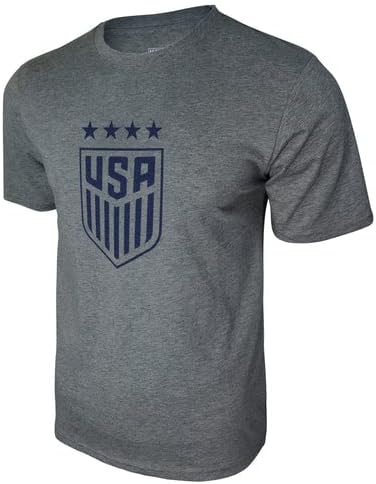 Икона спортска фудбалска федерација на САД УСВНТ маица за лого за возрасни