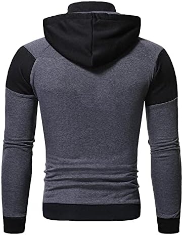 Hoogy Men's Sweatsuits 2 Piects Tracksuits Jogging Casual Patchwork Activewear Holdies јакни и атлетски панталони