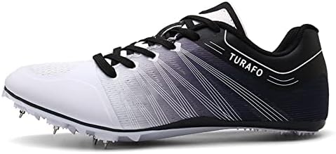 Turafo Professional Mens Mens Womens Track and Field Spikes Spikes Track Race Snaking Snikers Running Sneakers