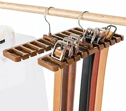 CZDYUF вратоврски појас за закачалка за гардероба за ротирање на организатор за ротирање на шал за домашни плакари, закачалка за мултифукционална