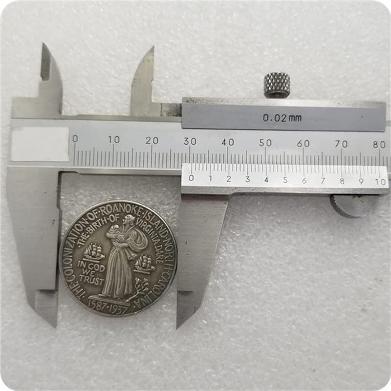 Антички занаети на Кингфенг Американски половина долар Р Сребрен долар занаети Комеморативна колекција на монети