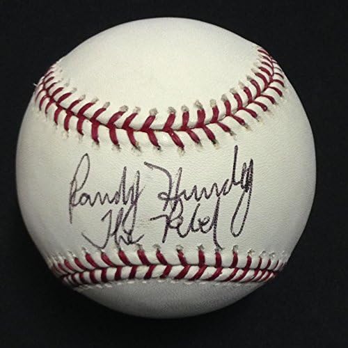 Ренди хандли кабс потпиша потпишан официјален млб бејзбол бунтовничкиот авто ЦБМ Коавтограмски Бејзбол