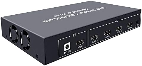 ISEEVY 4K UHD Видео Ѕид Контролер 2x2 1x2 2x1 Тв Ѕид Процесор Поддршка 3840x2160@30 HDMI Влез за 4 ТВ Спојување Дисплеј