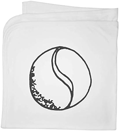 Азиеда „тениска топка“ памучно бебе ќебе / шал