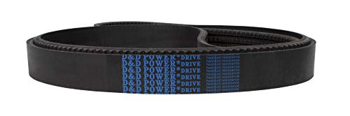 D&засилувач; D PowerDrive 5/BX62 Запушени Бенд V Појас, Гума, 1 Бенд
