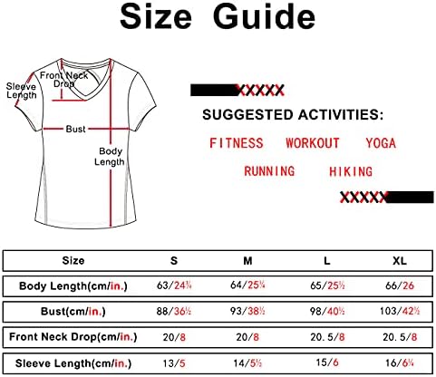 ICIZONE Отворен грб маици за жени - Водење салата кошули со јога врвови вежбаат кратки ракави