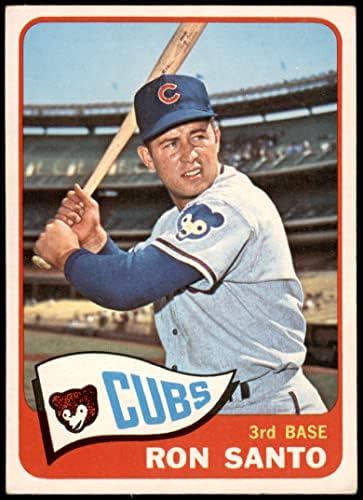 1965 Топпс 110 Рон Санто Чикаго Cubs VG/EX+ CUBS
