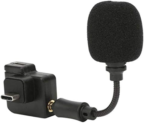 XDCHLK лесен двоен 3,5 mm USB-C микрофон адаптер со MIC за микрофон микрофон микрофон микрофон микрофон микрофон