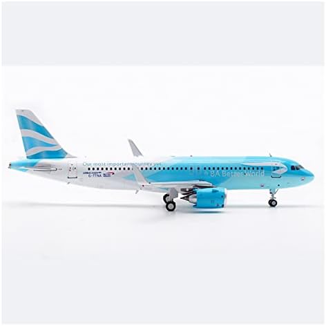 Модели на авиони 1: 200 Fit for Aviation Airbus A320neo G-TTNA легура симулација на легури Авионски авион за украси за украси Графички