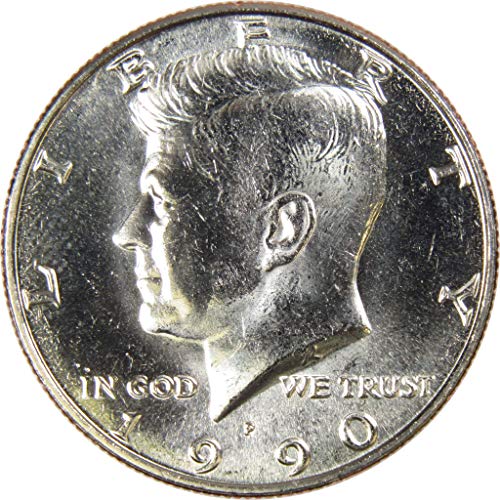 1990 П Кенеди Половина Долар Бу Нециркулирани Нане Држава 50С Сад Монета Колекционерски