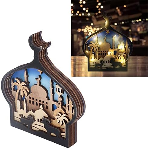 Хилитанд Еид Рамадан светла, украси за замоци за замоци ноќни светло светло за занаетчиски светла Фестивалска забава за резерви на