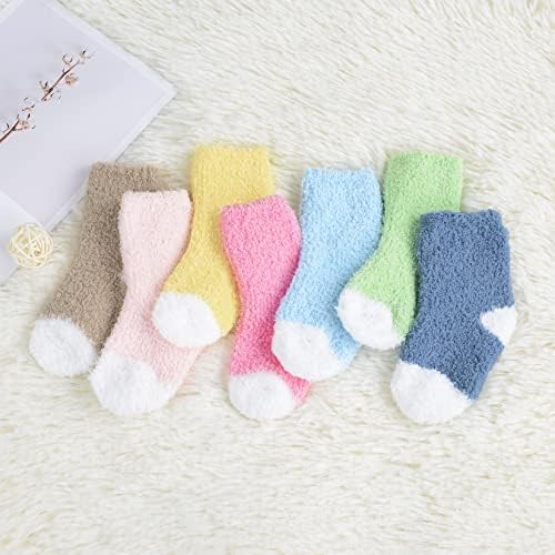 Century Star Baby Cods Cods Toddler Зимски нејасни чорапи меки топли новороденчиња чорапи бебешки момчиња пријатни бебешки девојки