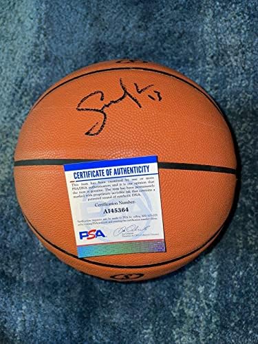 Стив Неш потпиша НБА кошарка Феникс Сонце starвезда ПСА/ДНК 3 - Автограмирани кошарка