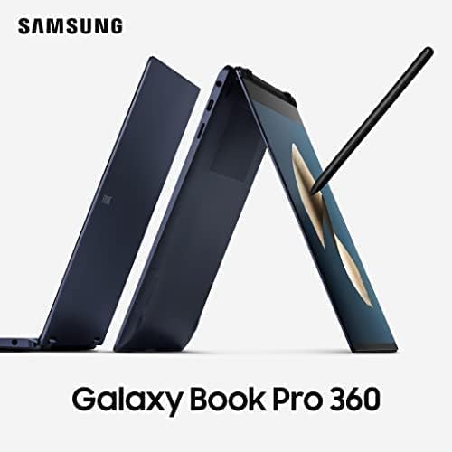 Samsung Galaxy Book Pro 360 15,6-инчен FHD екран на допир, 1TB SSD, Intel Evo платформа 2.8GHz i7-1165G7 Mystic Navy, NP950QDB-kb3us