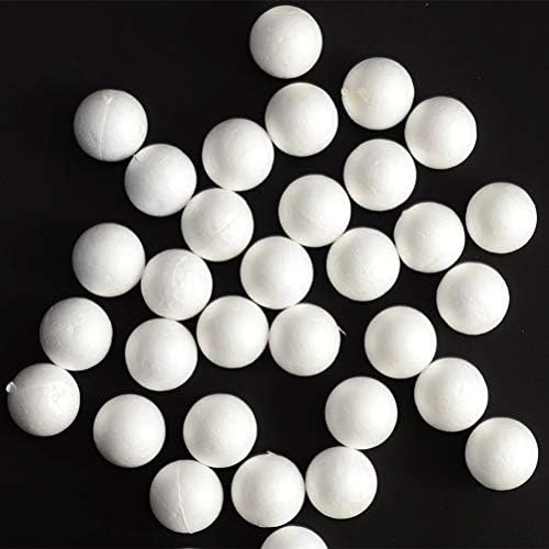 Valiclud 25pcs 7cm моделирање занаетчиски цврсти полистирен топки од пена околу сфери свадбена декорација DIY работи
