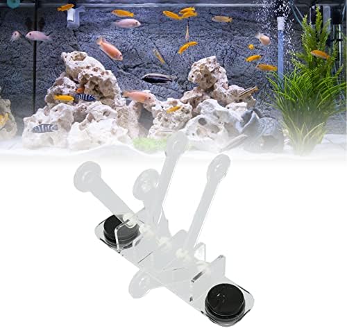 Држач за корални лавици PSSOPP Aquarium, 5 модел на модел на дрво со силна чаша за вшмукување за резервоар за риби