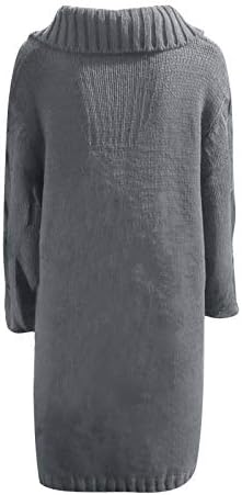Drape Front Cardigan Women Women Coat единечен кардиган џемпер џемпер аспиратор со голема големина на градите долги жени