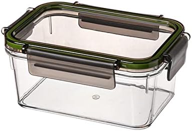 Џџи Пренослива јасна кутија бенто кутија кутија за складирање овошје и зеленчук кујна храна проѕирна кутија за складирање на фрижидер