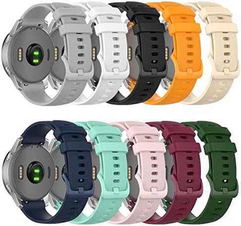 Inanir Silicone Smart Watch Band For Xiaomi GTS/2E/GTS2 Mini/GTR 42mm Спортски часовник