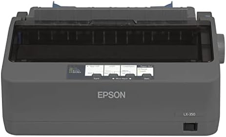 Epson C11CC24001 LX - 350 Влијание Точка Матрица Жичен IPrinter, Црна, Монохроматски-Паралелни, Сериски и USB интерфејси-Тесен Превоз9