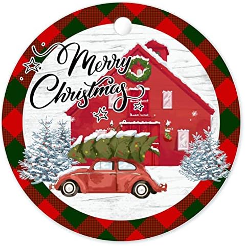 MerryChristmas украси за новогодишна елка2022 Снегули снежни луѓе XMAS TROET TROET TROUNG BUFFALO CLAIR