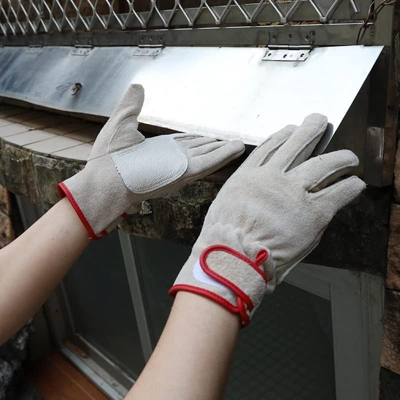 N/A Leather Mans Industrial Protect Protects Поправка на работа за безбедност за заштита на ракување со ракавици за домаќинства