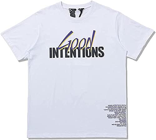 Машка маица со маица со кратки ракави за кратки ракави, новини на врвови на жени кои се обични хип-хоп екипаж кошули на вратот