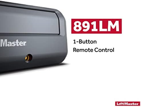 Лифтмастер 891LM безбедност+ 2.0 1 -копчиња Оператор Оператор Далечински управувач со клип за визир - пакет од 1