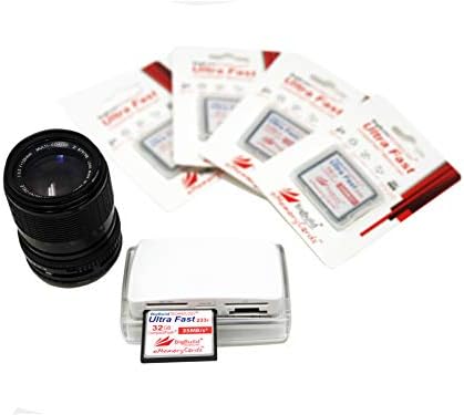 емеморикардс 32gb Ултра Брз 35mb / s компактен flash мемориска картичка компатибилен Со Canon 10D/20D/30D/40D/50D/1D/5D/5d/7D Марк I/II/III/IV, Никон Д, Олимп Е, Сони Алфа, Леица С Камери