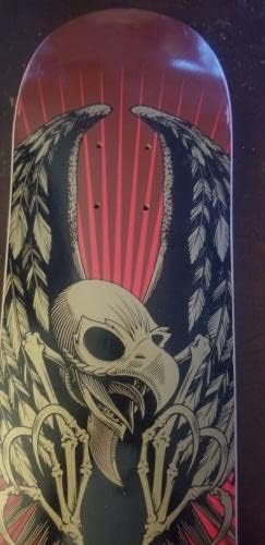 Тони Хок Скејтборд Легенда Крпала Црвена рака Потпишан автограм Штајнер COA ретки - автограмирани екстремни спортски производи