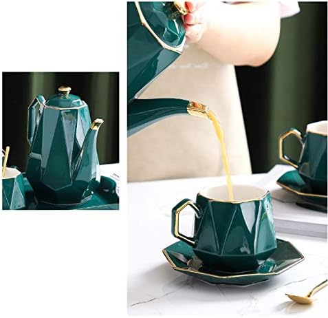 Jydqm чај сет на нордиска чаша чај чаша сад чајник сет кафе чаша чаша чаша чаша чаша чаша чаша