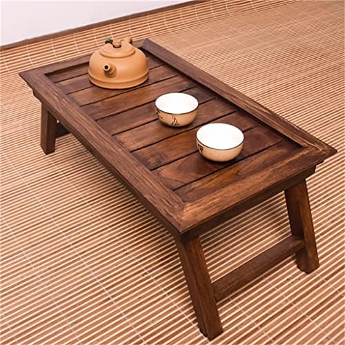 Kfdzz дрвена табела за табела за појадок за појадок за сервисирање лента за преклопување на нозете дневна соба мебел преклопување чај