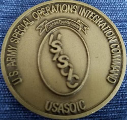 Феникс предизвик монети ретки автентични американски армиски специјални операции за интеграција на американската армија Команда на УСАСОИК