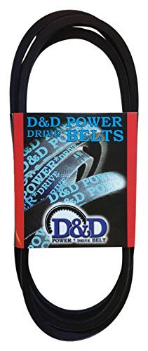 D&D PowerDrive SPZ722 V појас, 10 mm x 722 mm LP, SPZ REALT IRCERT, должина од 722 mm, гума