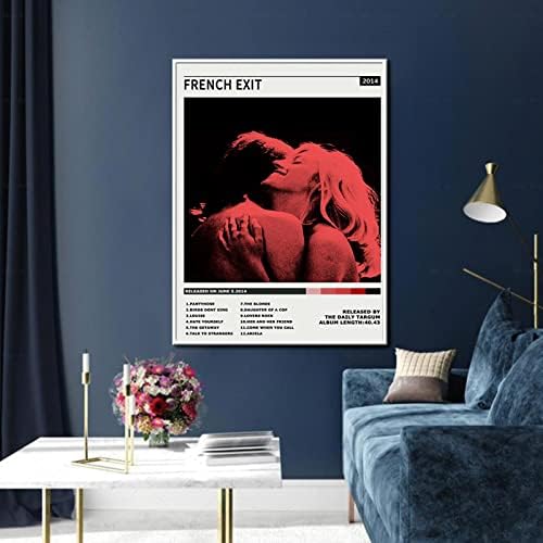 Bakvri Jecukn TV Girl Music Album Post Постер Француски излез 90 -ти го опфаќа постерот за соба естетско платно wallидна уметност декор за дневна соба за дневна соба Декорација на умет?