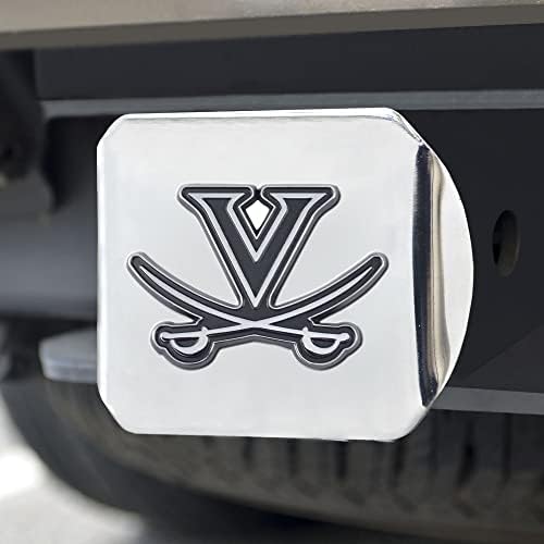 Fanmats NCAA Unisex -Adult Hitch Cover - Chrome