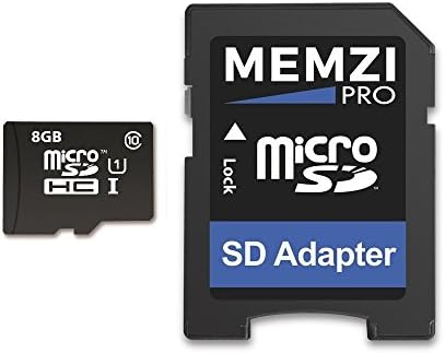 MEMZI PRO 8gb Класа 10 90MB / s Микро Sdhc Мемориска Картичка Со Sd Адаптер За Samsung Galaxy Express Prime, Galaxy Express 3, Galaxy