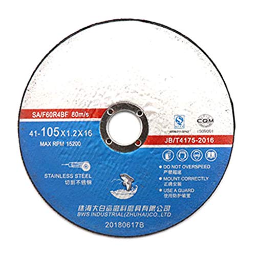Balax 5 парчиња/лот 4 диск за сечење на дискови за сечење смола за мелење на мелење од не'рѓосувачки челик и метален агол